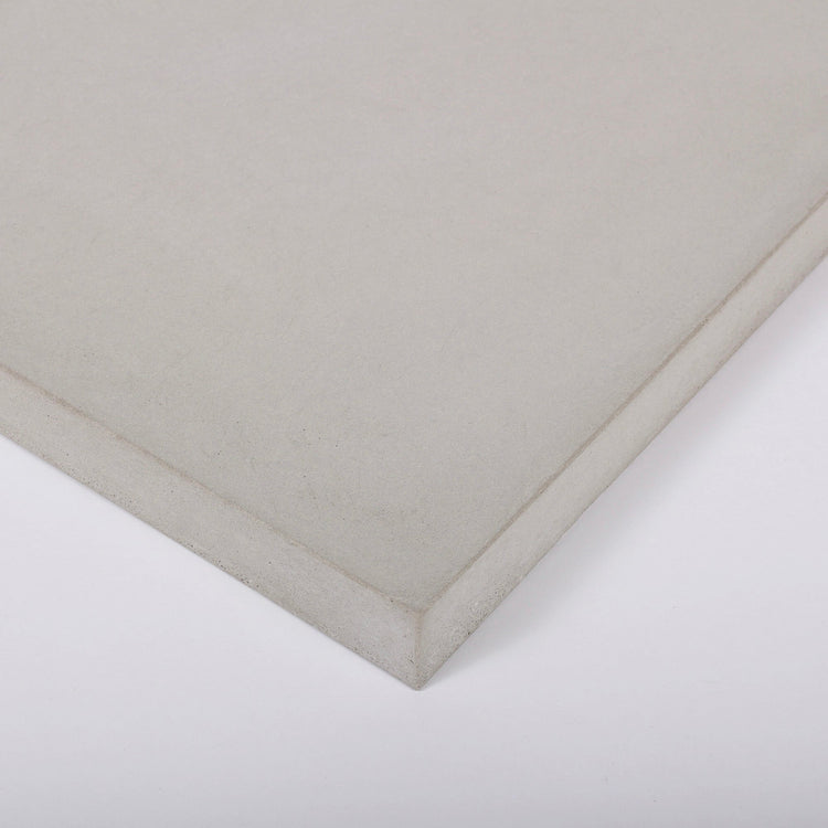real concrete table top grey