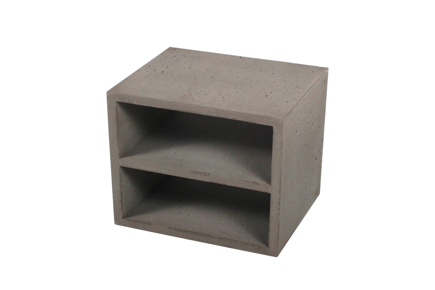 Concrete Shelving | Colourful Cube Shelves