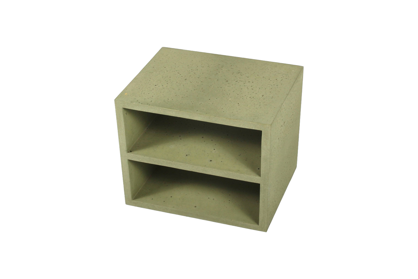 Concrete Shelving | Colourful Cube Shelves