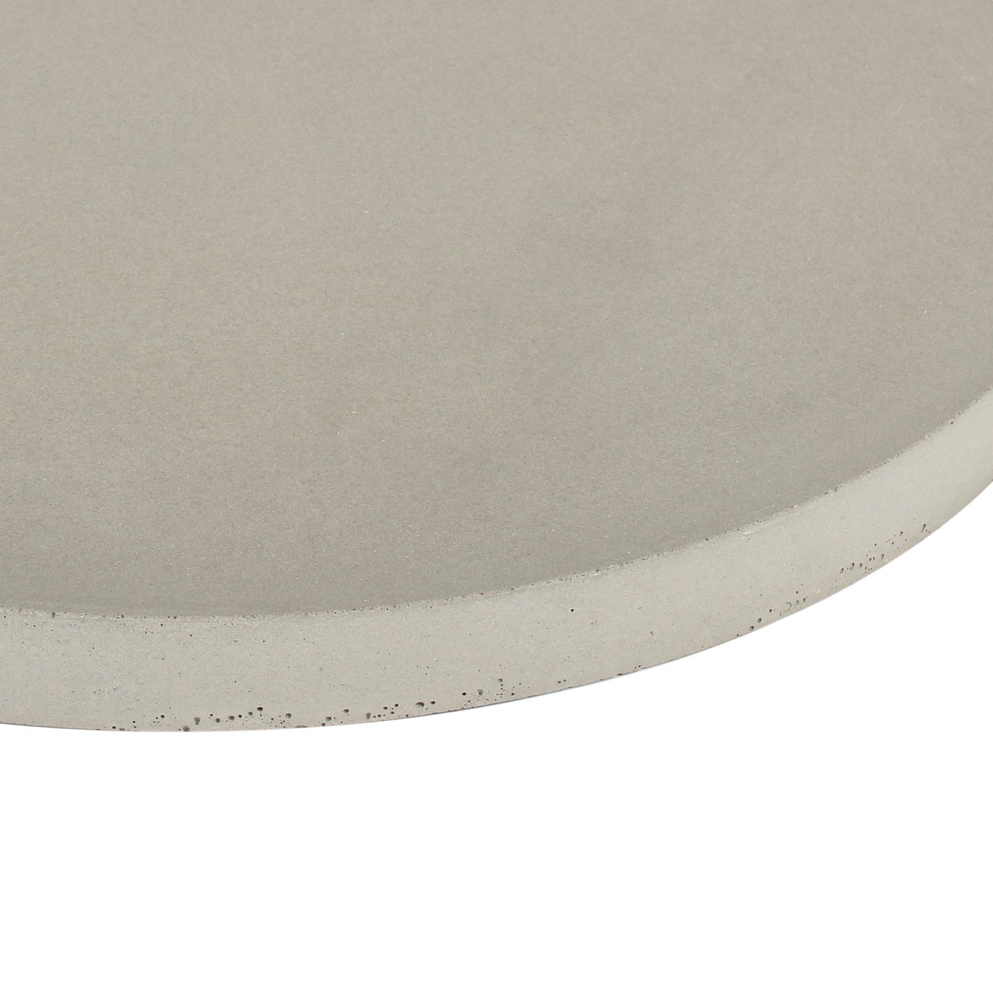 close up of concrete table top