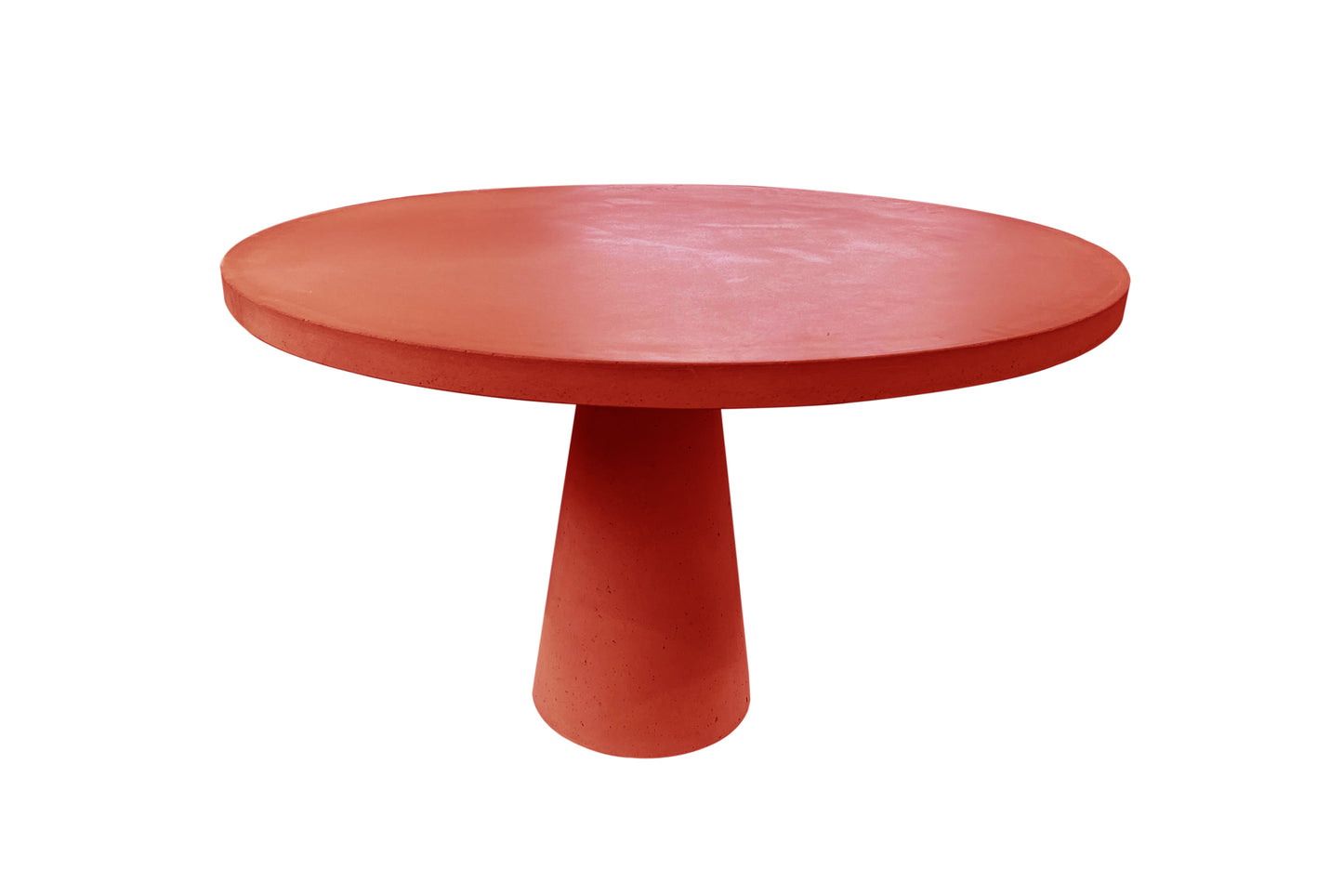 Colourful Round Dining Table | Concrete
