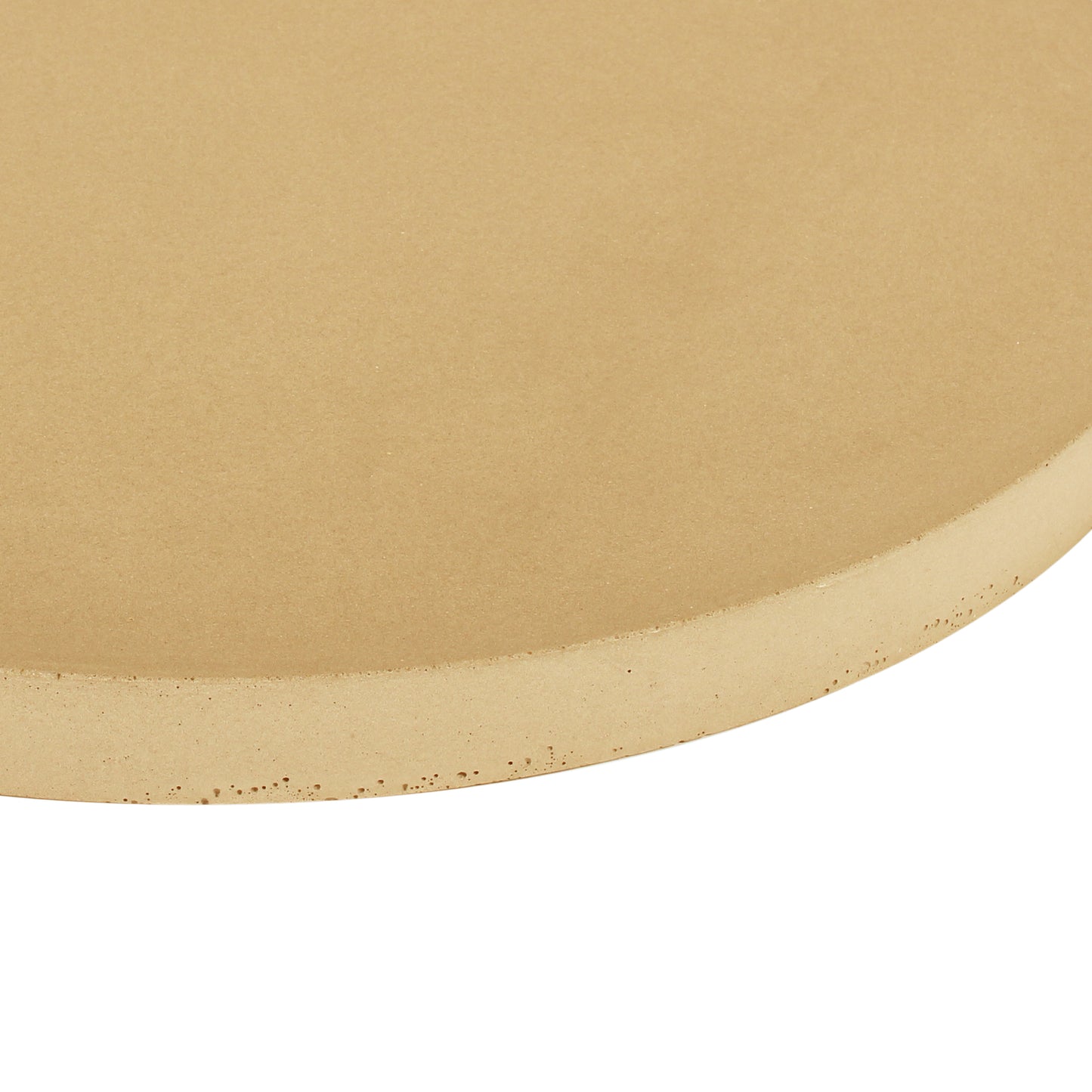 yellow concrete table top