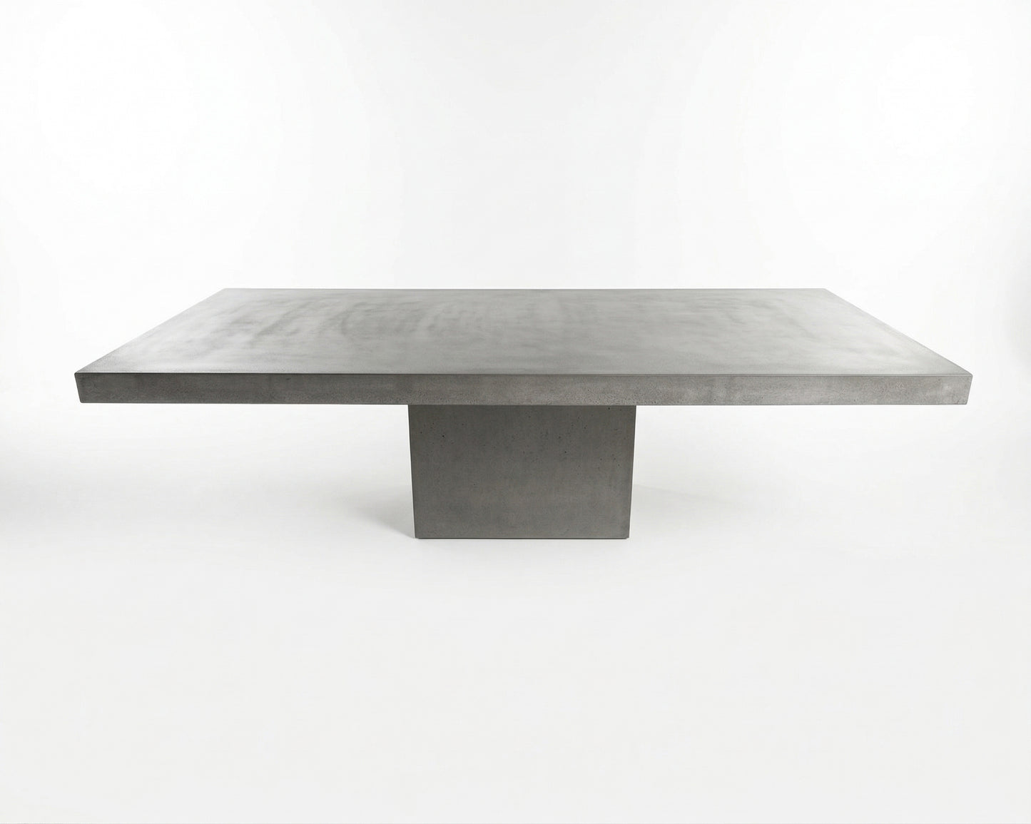 Handcrafted Concrete Coffee Table | Concrete Plinth Base