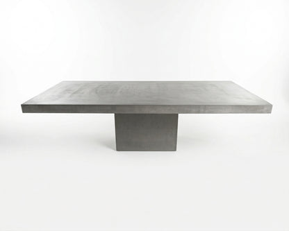 Handcrafted Concrete Coffee Table | Concrete Plinth Base
