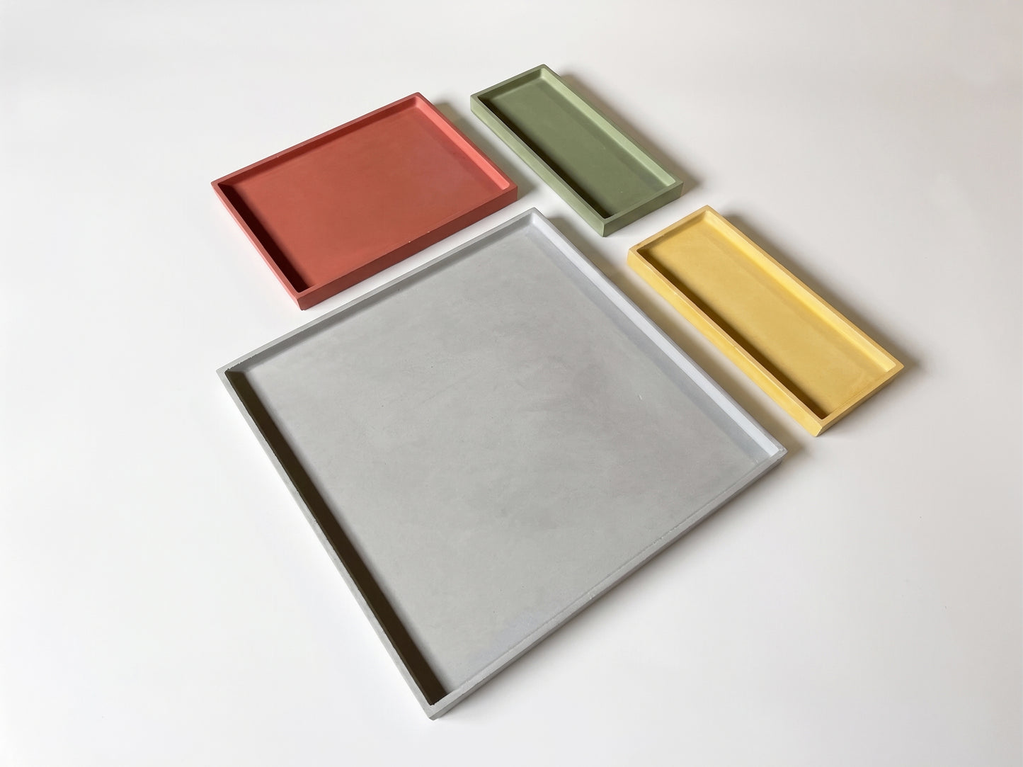 Extra Large (Giant) Concrete Decorative Tray - 50cm x 50cm