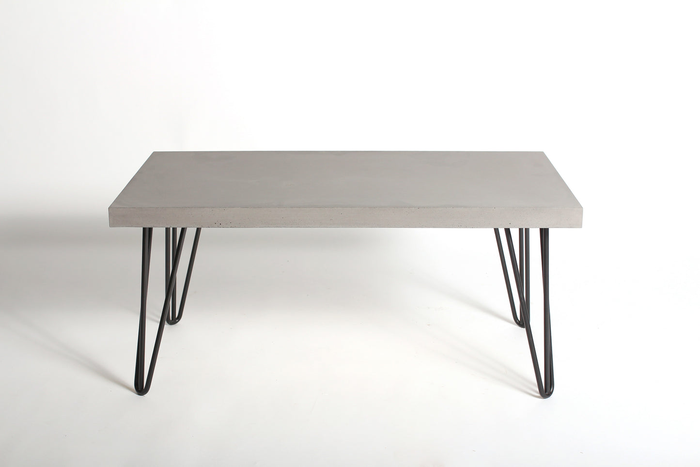 large cement coffee table