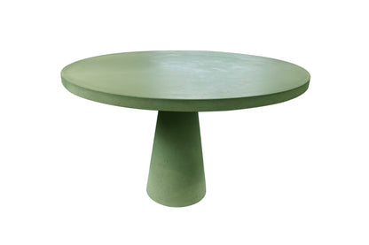 Colourful Round Dining Table | Concrete