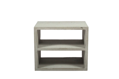 Concrete Shelving | Colourful Cube Shelves