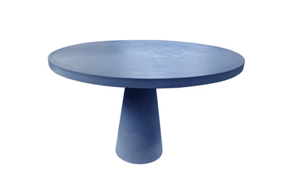 Colourful Round Dining Table | Concrete