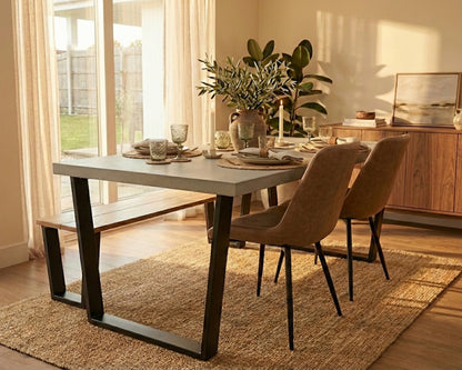 Concrete Dining Table | Portland Grey
