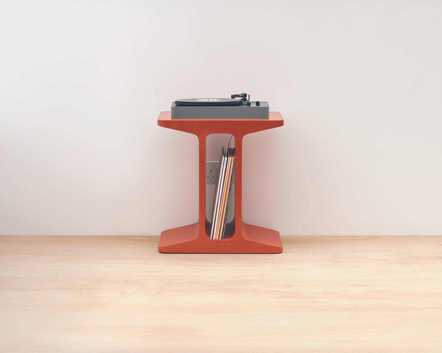 Intra Side Table | Earthen Red