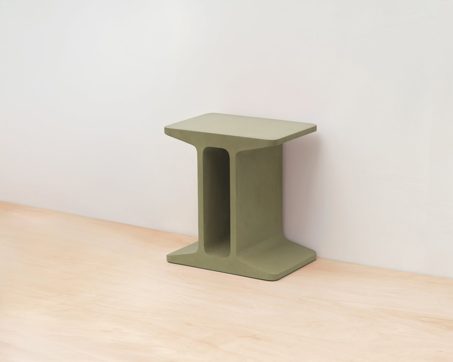 Intra Side Table | Olive Green