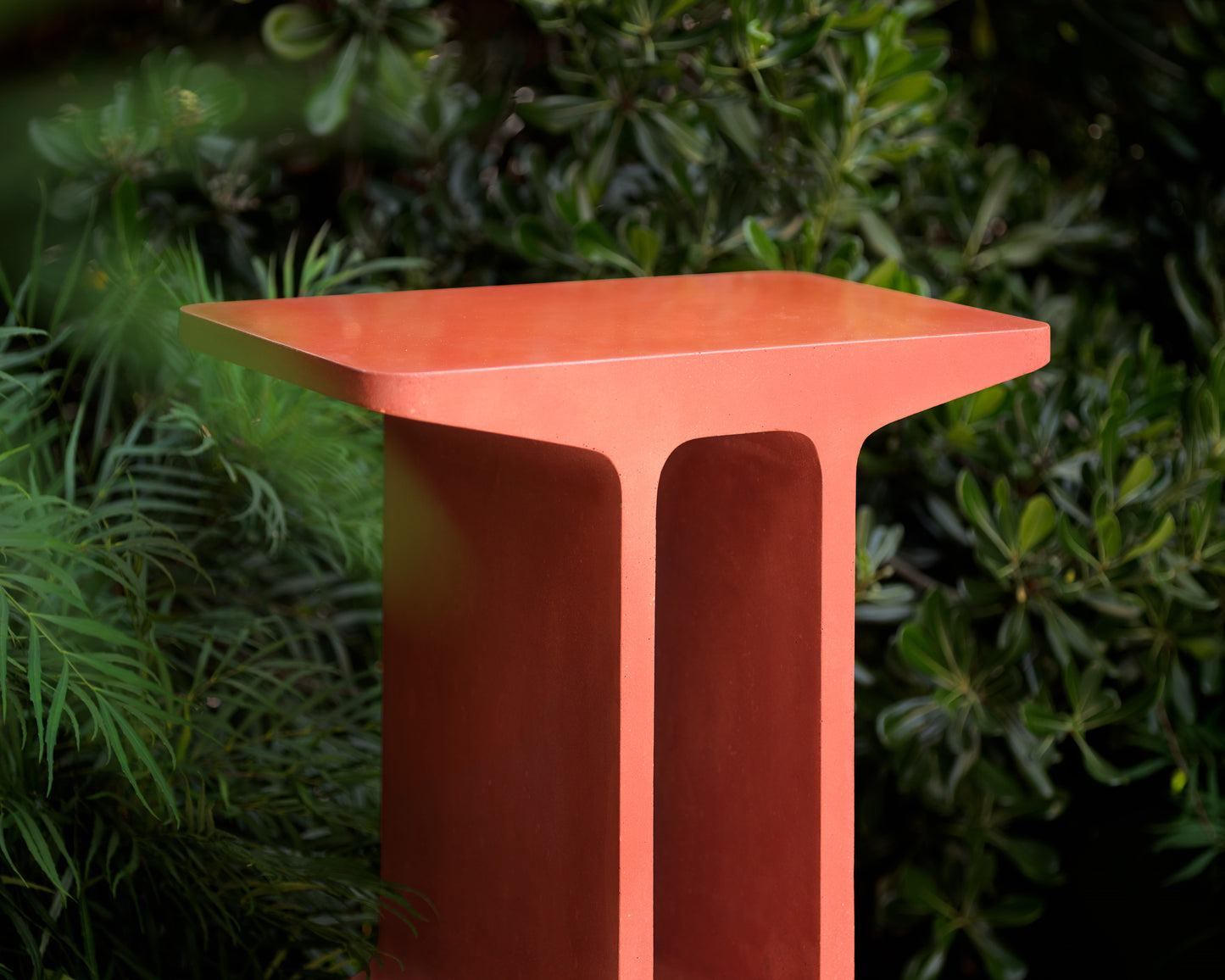 Intra Side Table | Earthen Red
