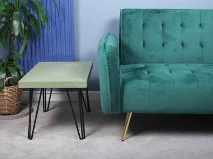 small green concrete coffee table_HP